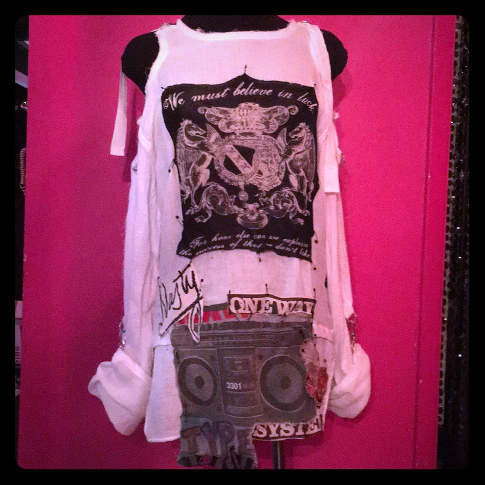 Lexa Vonn x Tripp NYC custom seditionary shirt